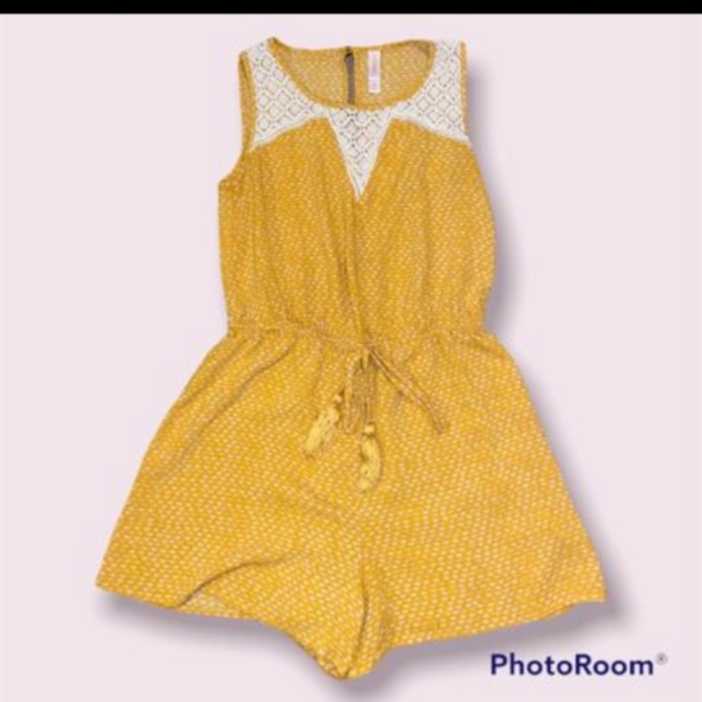 Xhilaration Yellow Romper